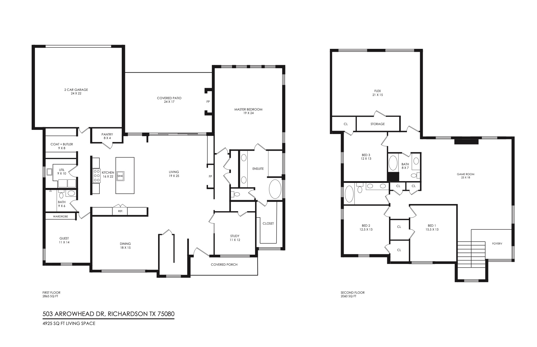 503 Arrowhead floor plan preview